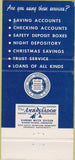 Matchbook Cover - German National Bank Jasper IN 30 Strike