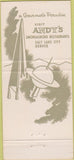 Matchbook Cover - Restaurant Teogra Salt Lake City UT 30 Strike