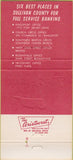 Matchbook Cover - Tri City Bank Blountville Kingsport TN 30 Strike