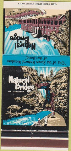 Matchbook Cover - National Bridge of VA Hotel  30 Strike