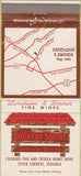 Matchbook Cover - The Country Squire Seven Corners VA 30 Strike