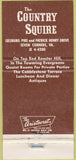Matchbook Cover - The Country Squire Seven Corners VA 30 Strike