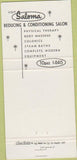 Matchbook Cover - Sal's Casa Di Bella Beauty Salon Downey CA 30 Strike