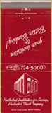 Matchbook Cover - Pawtcuket Savings Loan RI 30 Strike