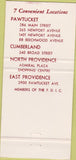 Matchbook Cover - Pawtcuket Savings Loan RI 30 Strike