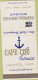 Matchbook Cover - Newell House Restaurant Walnut Creek CA 30 Strike