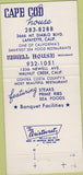 Matchbook Cover - Newell House Restaurant Walnut Creek CA 30 Strike
