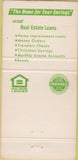Matchbook Cover - Home Savings Dayton OH 30 Strike