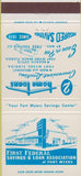 Matchbook Cover - First Federal Savings Fort Myers FL 30 Strike