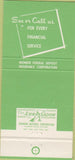 Matchbook Cover - Eufaula Bank Trust AL 30 Strike