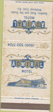 Matchbook Cover - Admiral Motel Wildwood Crest NJ 30 Strike
