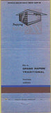 Matchbook Cover - Waters Building Grand Rapids MI 30 Strike
