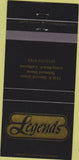 Matchbook Cover - Legends Long Beach CA 30 Strike