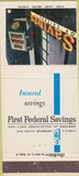 Matchbook Cover - First Federal Savings Loan Chicago IL 30 Strike