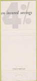 Matchbook Cover - First Federal Savings Loan Chicago IL 30 Strike