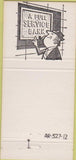 Matchbook Cover - Ashley State Bank Ashley IL 30 Strike