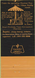 Matchbook Cover - The Bellows Fargo ND 30 Strike