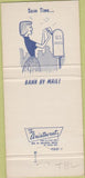 Matchbook Cover - National Bank of Blacksburg VA 30 Strike
