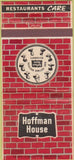 Matchbook Cover - Hoffman House Restaurants 30 Strike