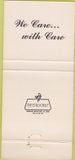 Matchbook Cover - Community Hospital North Las Vegas NV 30 Strike