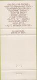 Matchbook Cover - Eldorado Hotel Casino Reno NV 30 Strike