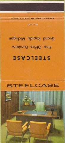 Matchbook Cover - Steelcase Office Furniture Grand Rapids MI 30 Strike