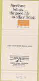 Matchbook Cover - Steelcase Office Furniture Grand Rapids MI 30 Strike