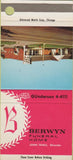 Matchbook Cover - Berwyn Funeral home IL 30 Strike