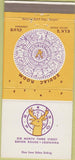 Matchbook Cover - Elks Club Baton Rouge LA Zodiac Room 30 Strike