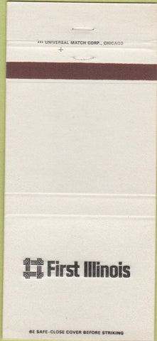 Matchbook Cover - First Illinois Bank 30 Strike