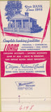 Matchbook Cover - Citizens National Bank Waxahachie TX 30 Strike