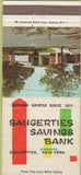 Matchbook Cover - Saugerties Savings Bank NY 30 Strike