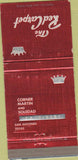 Matchbook Cover - The Red Carpet San Antonio TX 30 Strike