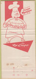 Matchbook Cover - The Red Carpet San Antonio TX 30 Strike