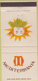 Matchbook Cover - Mediterrania Beverly Hills CA 30 Strike
