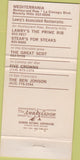 Matchbook Cover - Mediterrania Beverly Hills CA 30 Strike