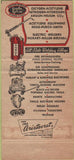 Matchbook Cover - Gordon Duff Inc Welding Los Angeles Glendale CA 30 Strike