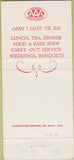 Matchbook Cover - Village Manor Grosse Pointe MI 30 Strike