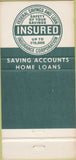 Matchbook Cover - First Federal Saving Battle Creek MI 30 Strike
