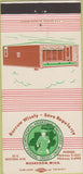 Matchbook Cover - Continental Muskegon Employees Credit Union MI 30 Strike