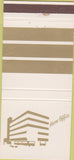 Matchbook Cover - Bank Home Office NO TOWN 30 Strike