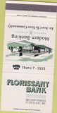 Matchbook Cover - Florissant Bank MO 30 Strike