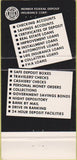Matchbook Cover - Florissant Bank MO 30 Strike