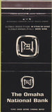 Matchbook Cover - The Omaha National Bank NE 30 Strike