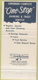 Matchbook Cover - Packers National Bank Omaha NE 30 Strike