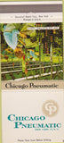 Matchbook Cover - Chicago Pneumatic New York City girlie 30 Strike