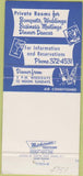 Matchbook Cover - Paul's Steak House Olean NY 30 Strike