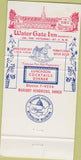 Matchbook Cover - Water Gate Inn Washington DC 30 Strike