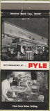 Matchbook Cover - Pyle Patternmaking Muskegon Heights MI 30 Strike