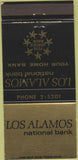 Matchbook Cover - Los Alamos National Bank NM? 30 Strike